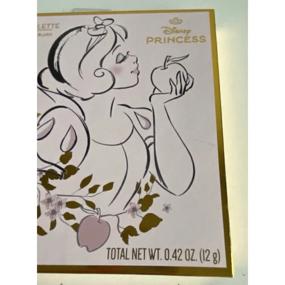 Disney SNOW WHITE 6 Shade Complexion Palette Blush Highlighter Bronzer‎ Mirror